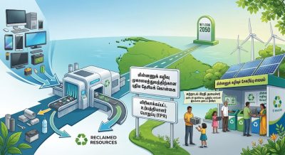 2050க்குள் 'பூஜ்ஜிய கார்பன்' இலக்கை அடைய இலங்கை அரசு தீவிரம்: மின்-கழிவுகளை நிர்வகிக்க புதிய தேசியக் கொள்கை!