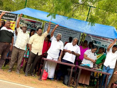 யாழ். வலிகாமம் வடக்கு, மயிலிட்டி மக்களின் நில மீட்புப் போராட்டம் 26 வது வாரமாகத் தொடர்கிறது!